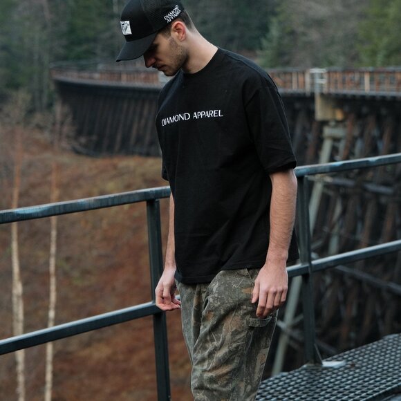 Black Trucker Hat - Picture 4 of 4